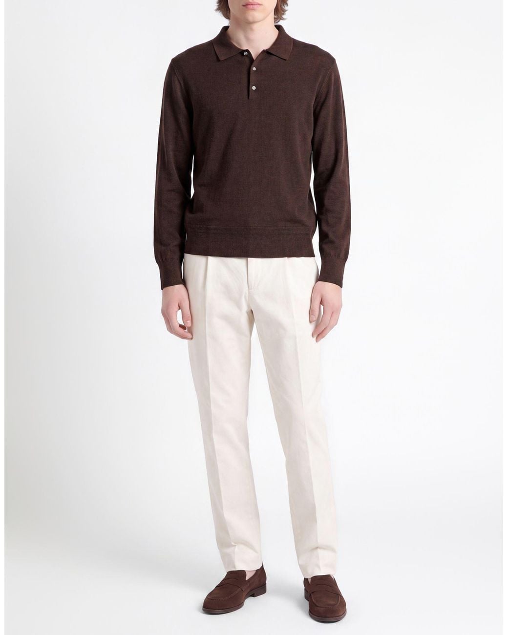 Officine Generale Brown Jumper for men
