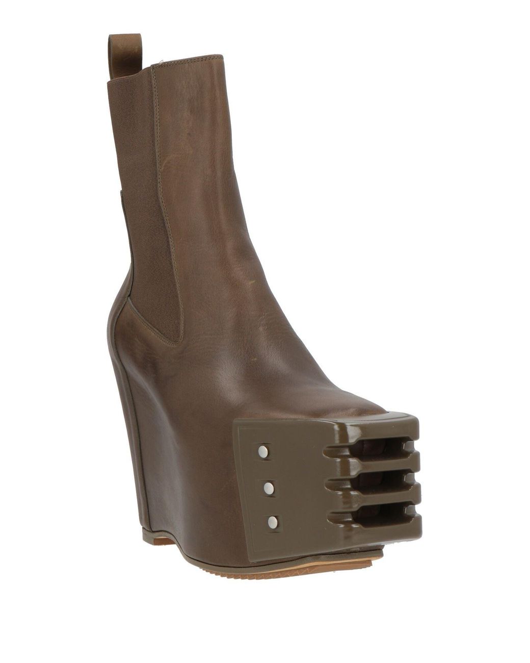 Rick Owens Brown Ankle Boots for men