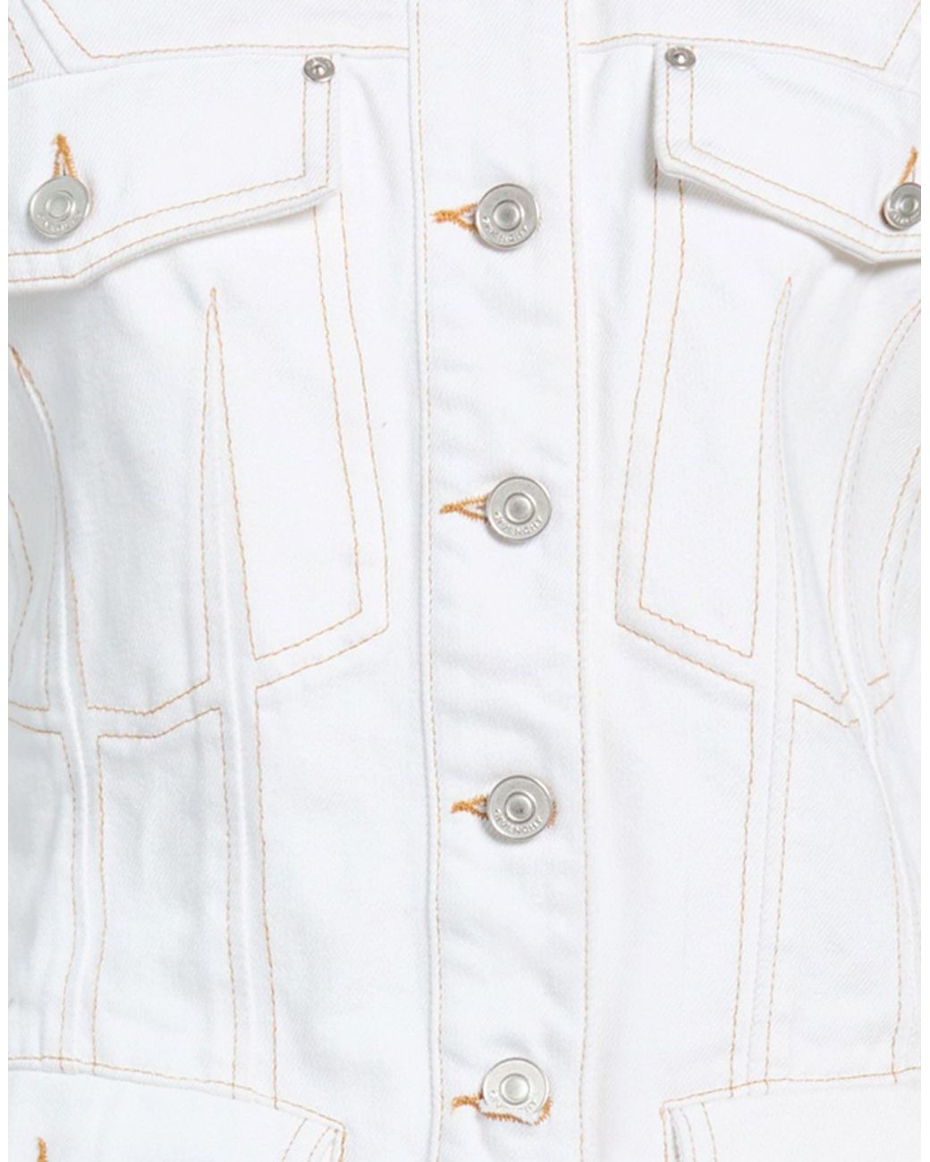 Givenchy White Denim Outerwear