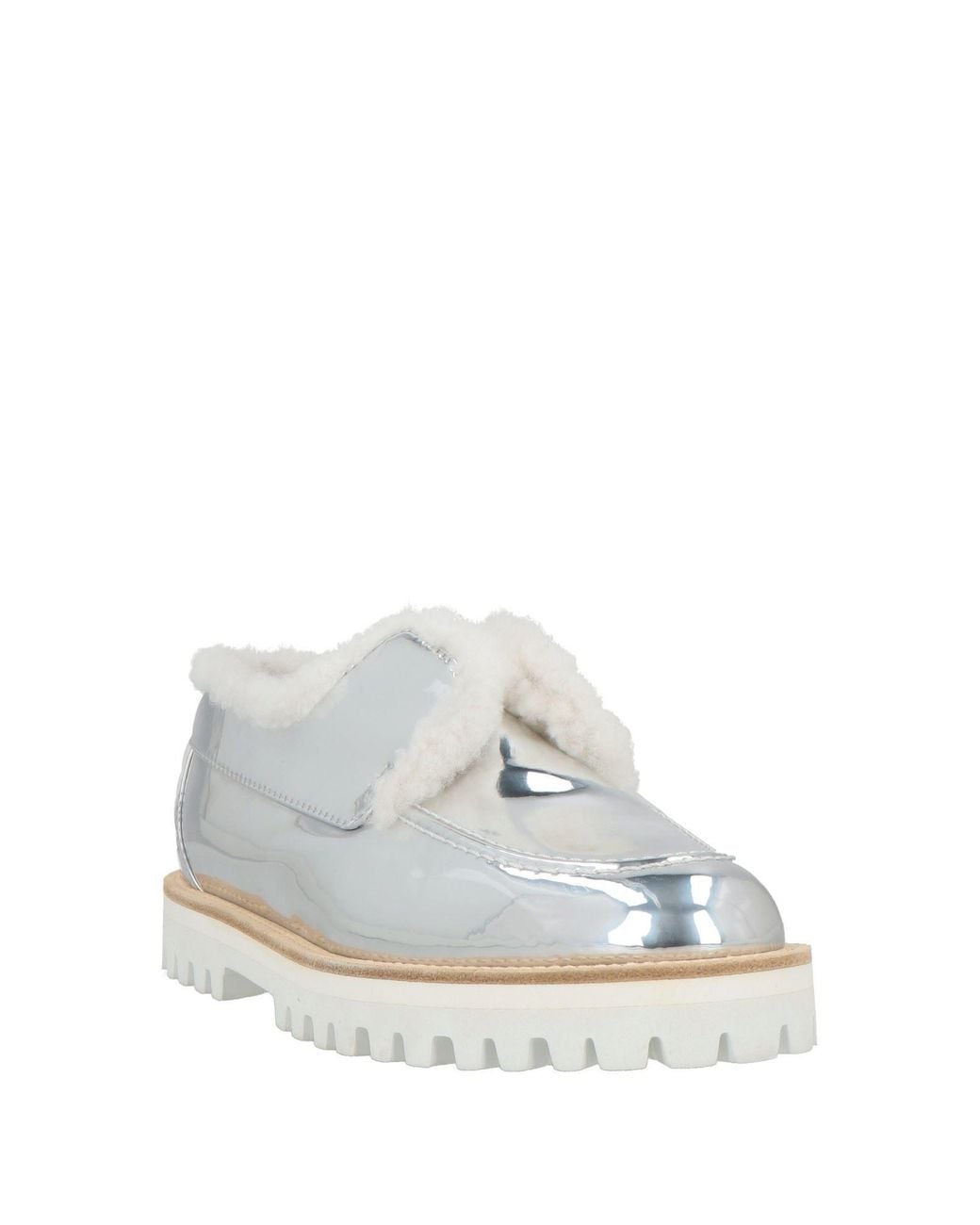 Le Silla Blue Loafers Textile Fibers