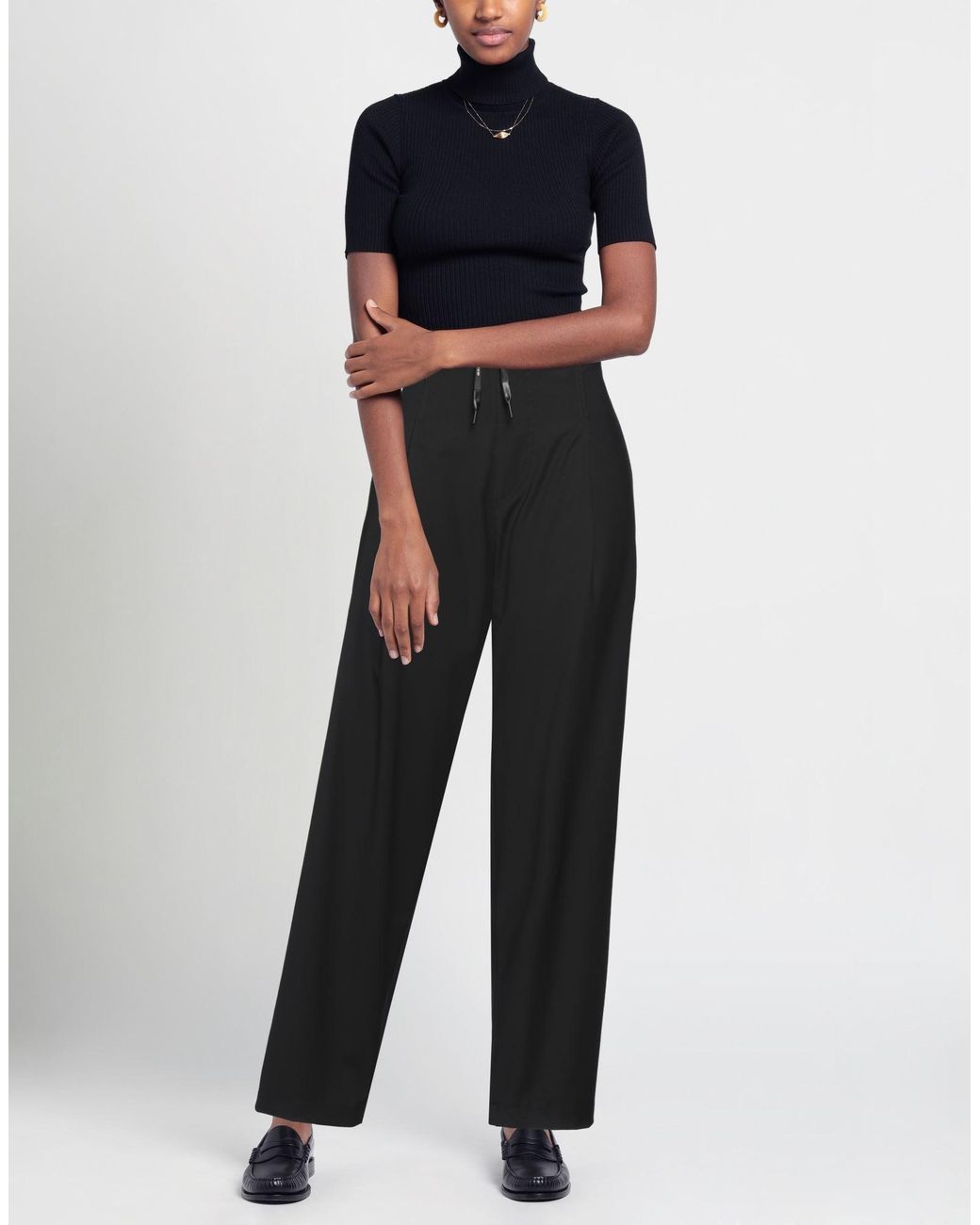 A PAPER KID Black Pants