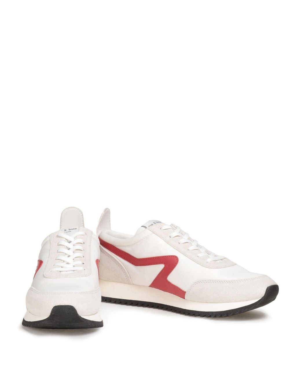 Rag & Bone Pink Sneakers Leather, Recycled Polyester