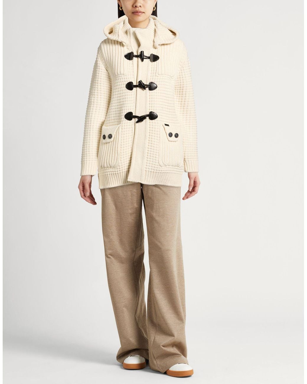 Bark Natural Coat Wool, Polyamide