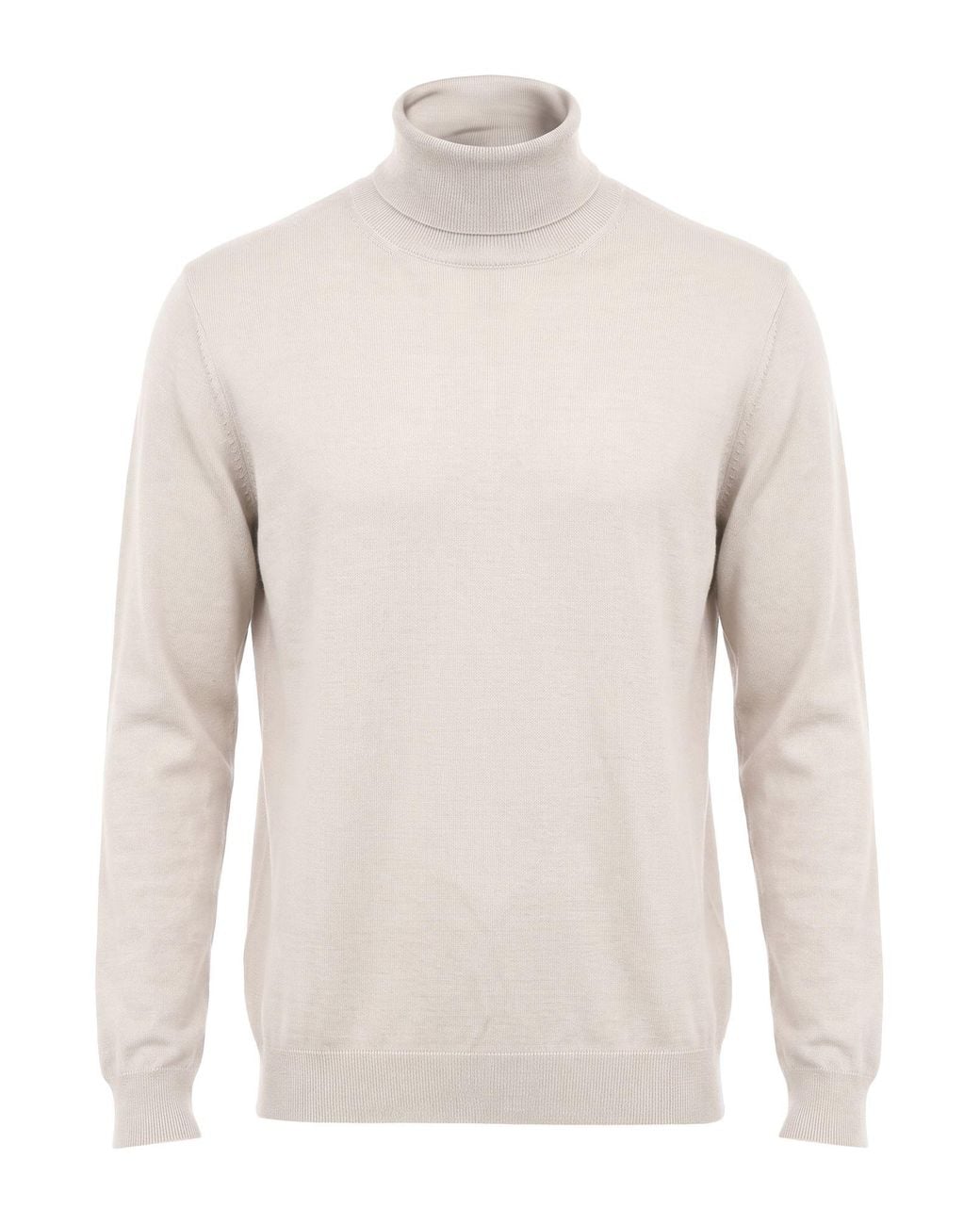 Paolo Pecora White Turtleneck for men