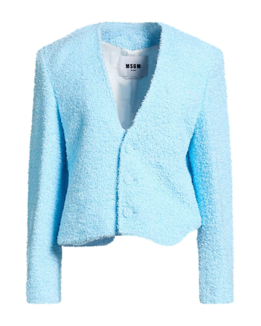 MSGM Blue Sky Jacket Polyamide, Polyester, Acrylic