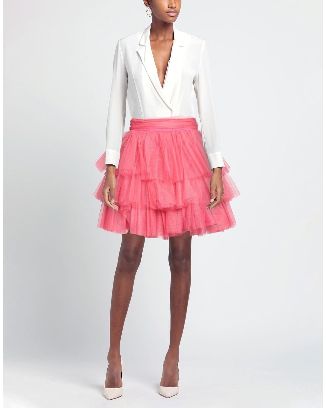 Pinko Pink Mini Skirt