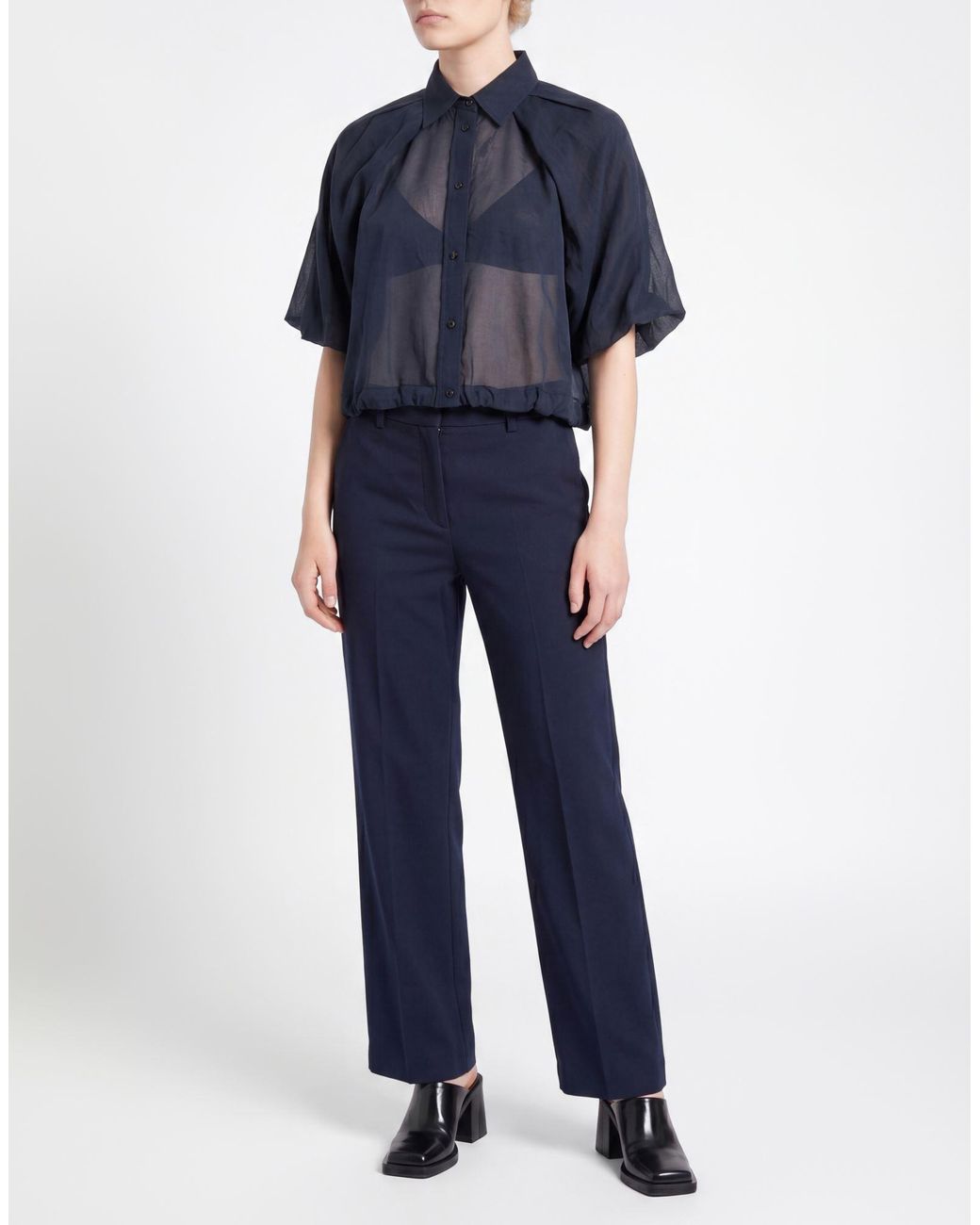Brunello Cucinelli Blue Shirt