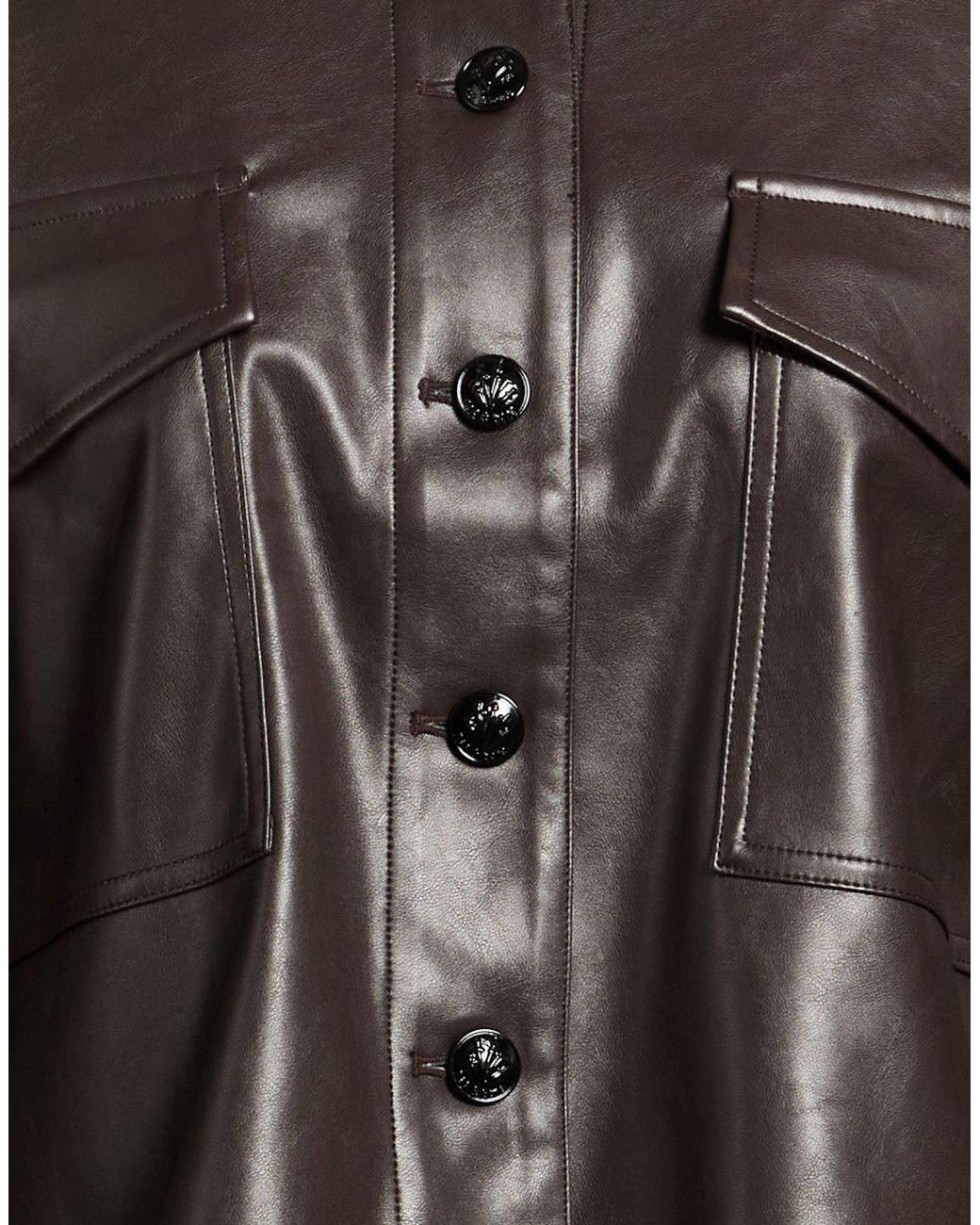 Rag & Bone Black Jacket Polyester, Polyurethane