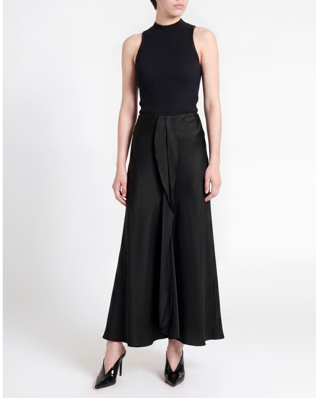 Giorgio Armani Black Maxi Skirts
