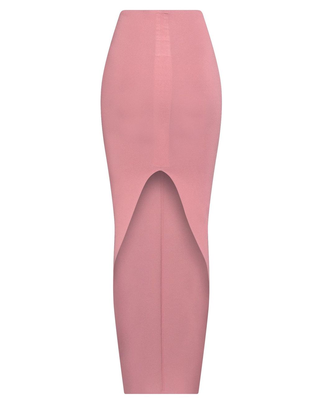 Rick Owens Pink Maxi Skirt Viscose, Polyester, Polyamide, Elastane