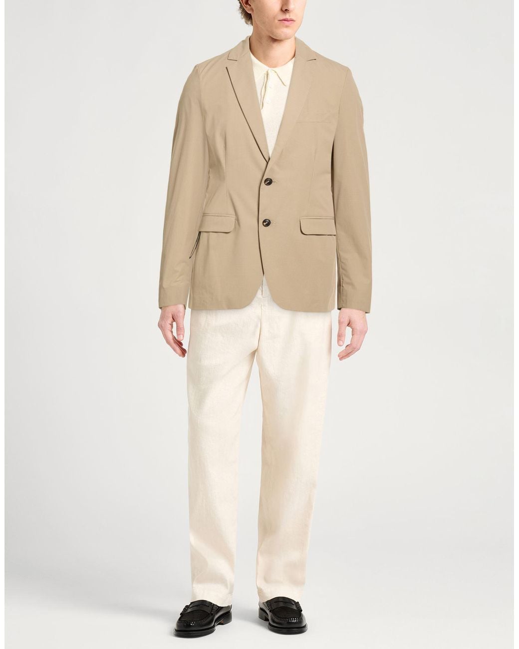 Rrd Natural Blazer Polyamide, Elastane for men