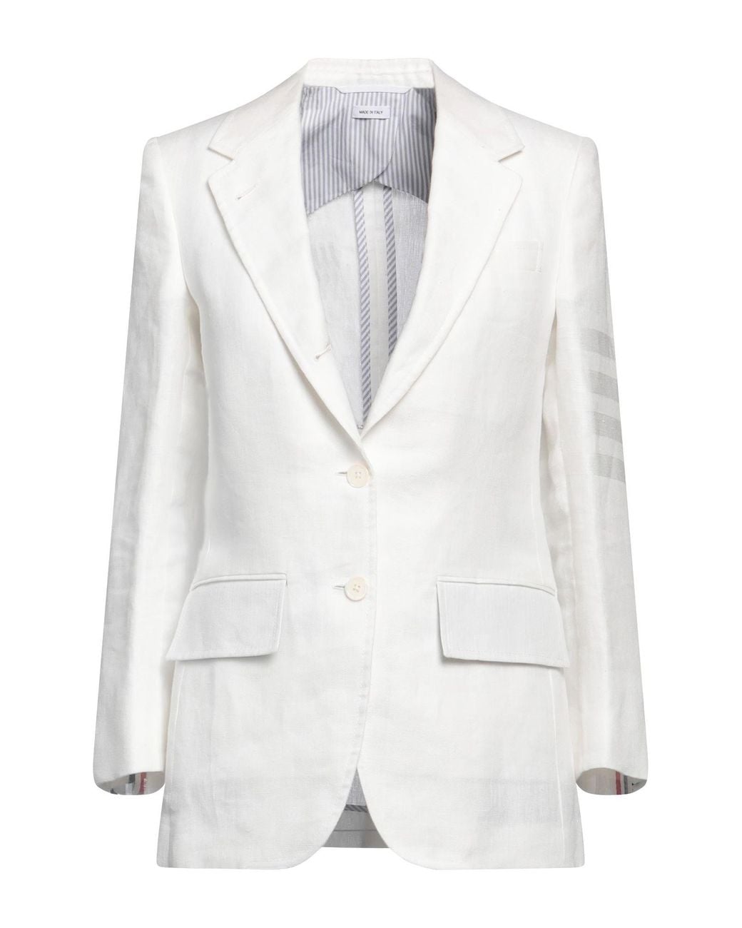 Thom Browne White Blazer