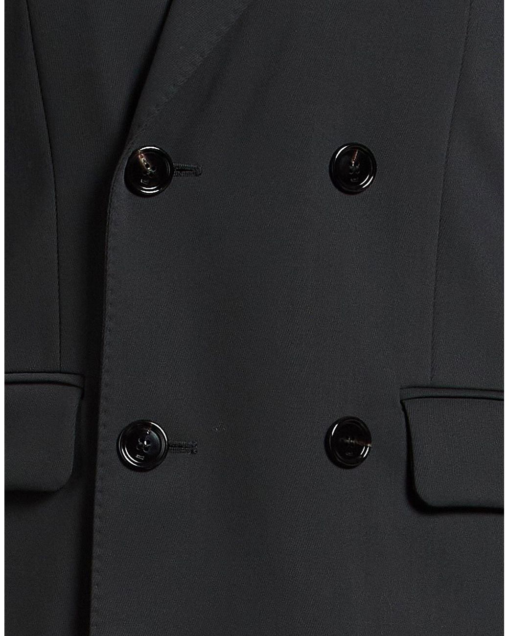 AMI Black Blazer Virgin Wool
