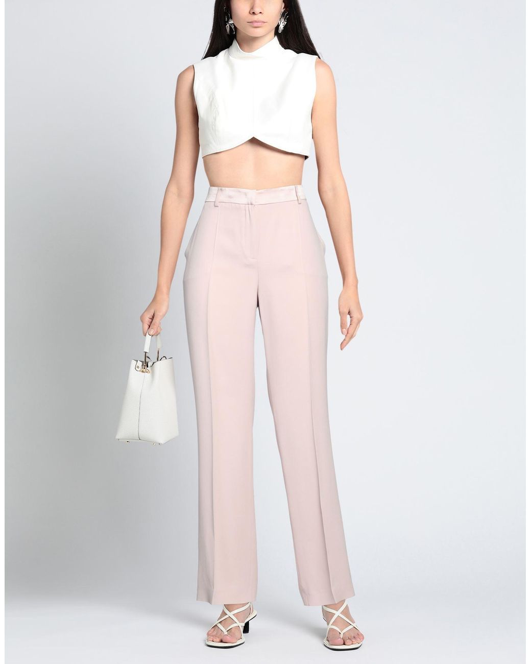 Alberta Ferretti Pink Pants