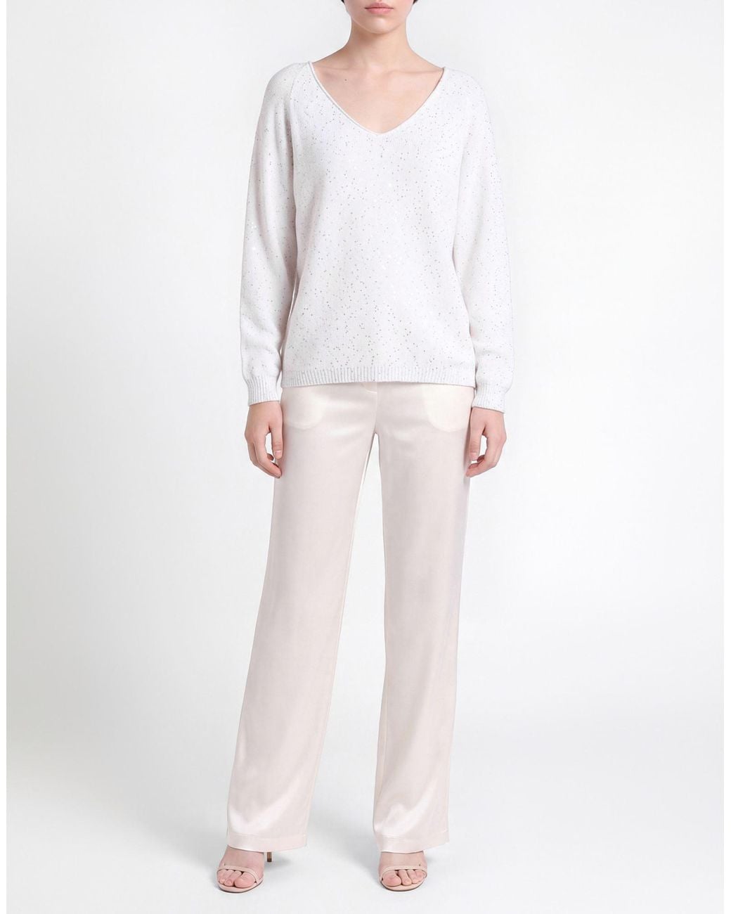 Gran Sasso White Sweaters