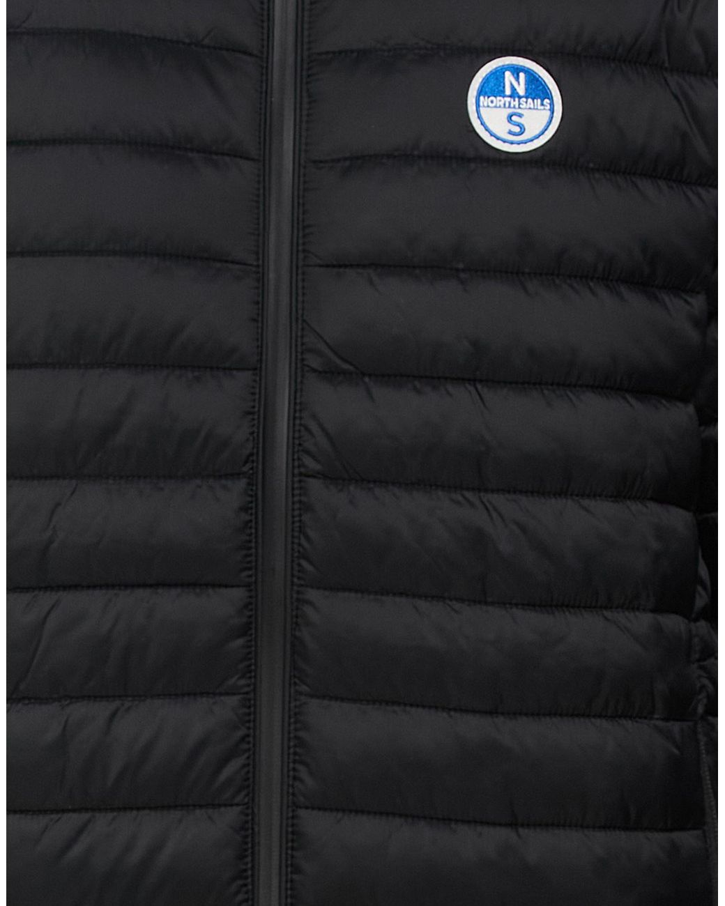North Sails Black Puffer Nylon for men