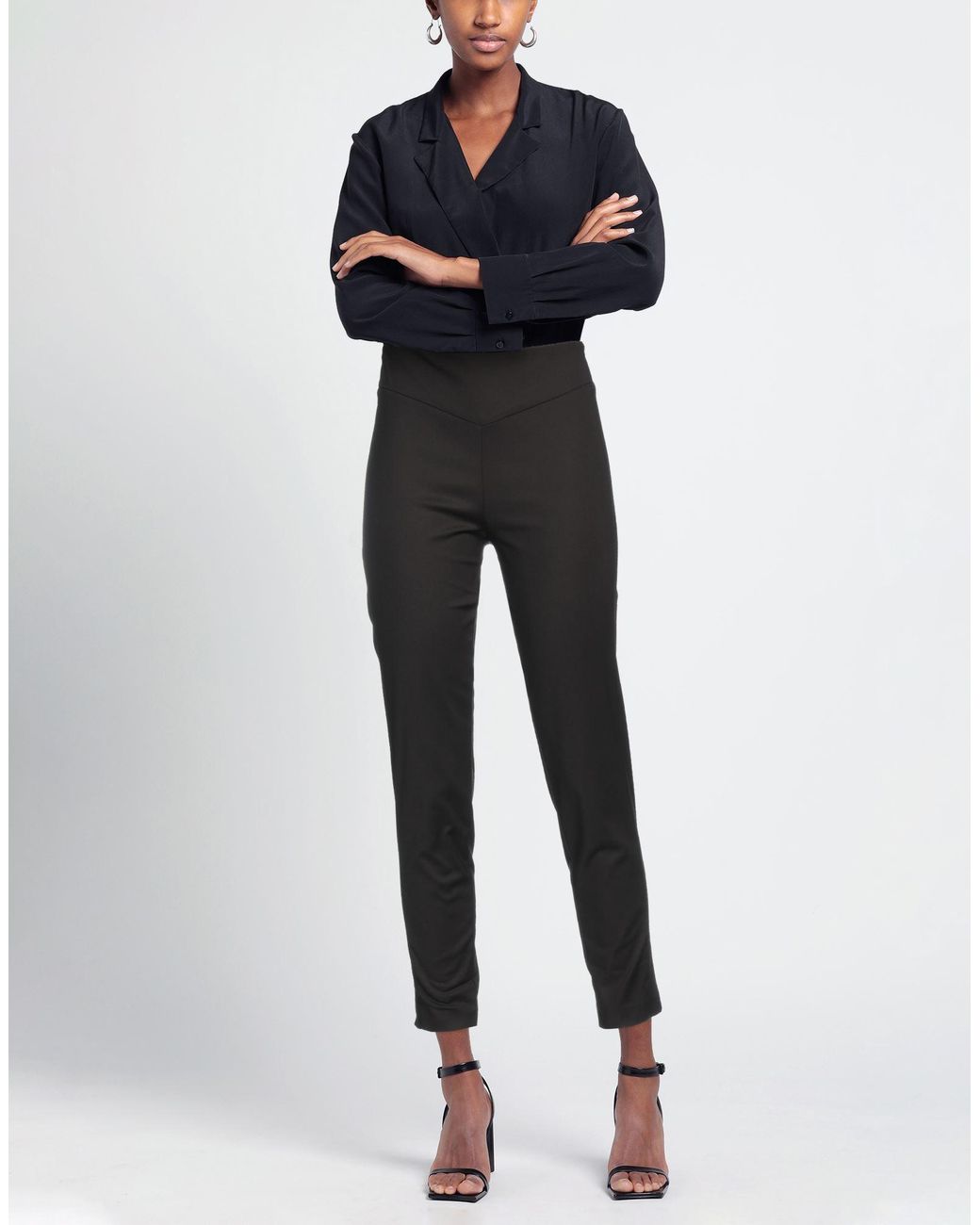 SIMONA CORSELLINI Black Trouser