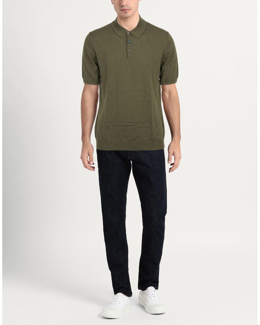 Heritage Green Jumper for men