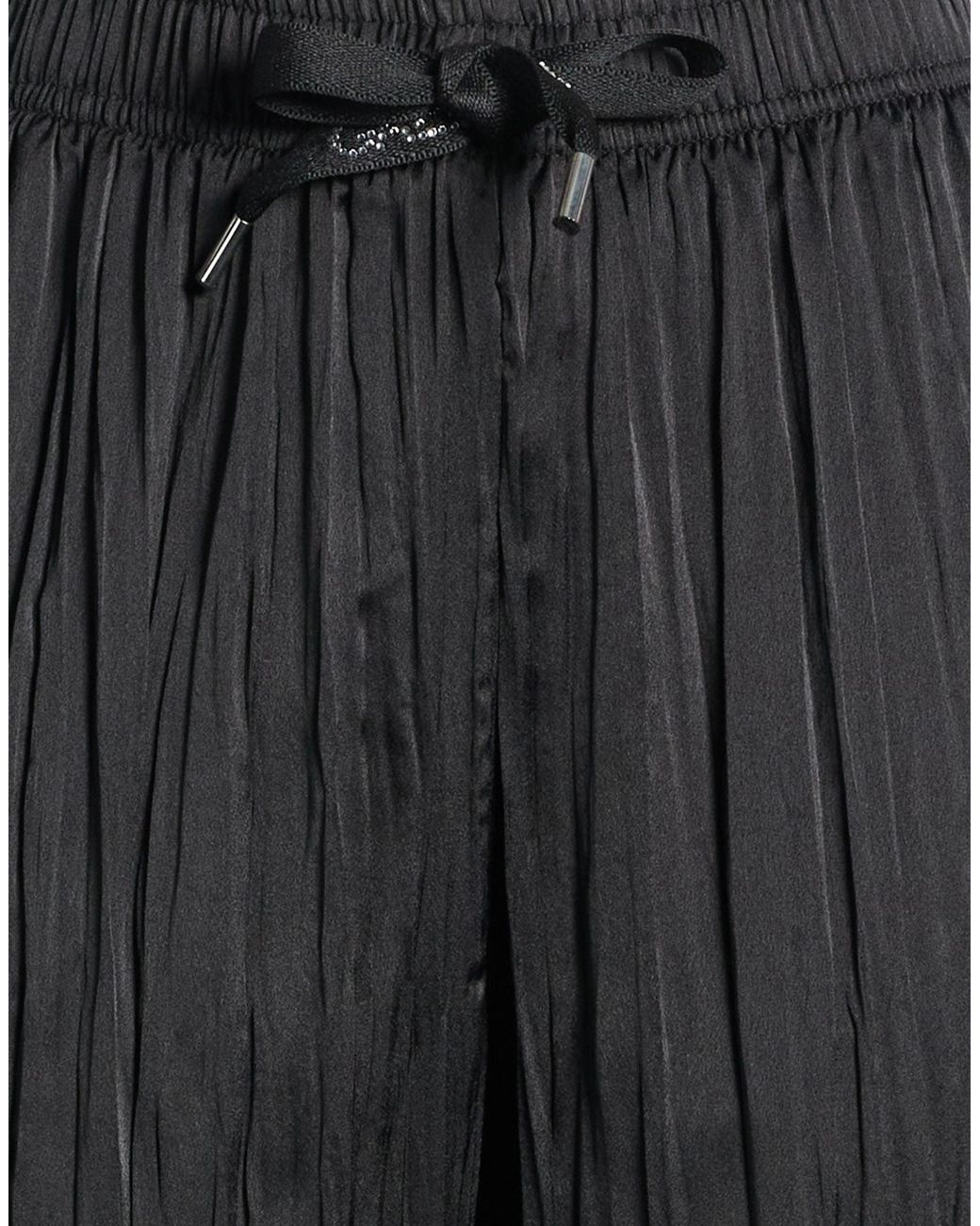Gaelle Paris Black Pants Polyester