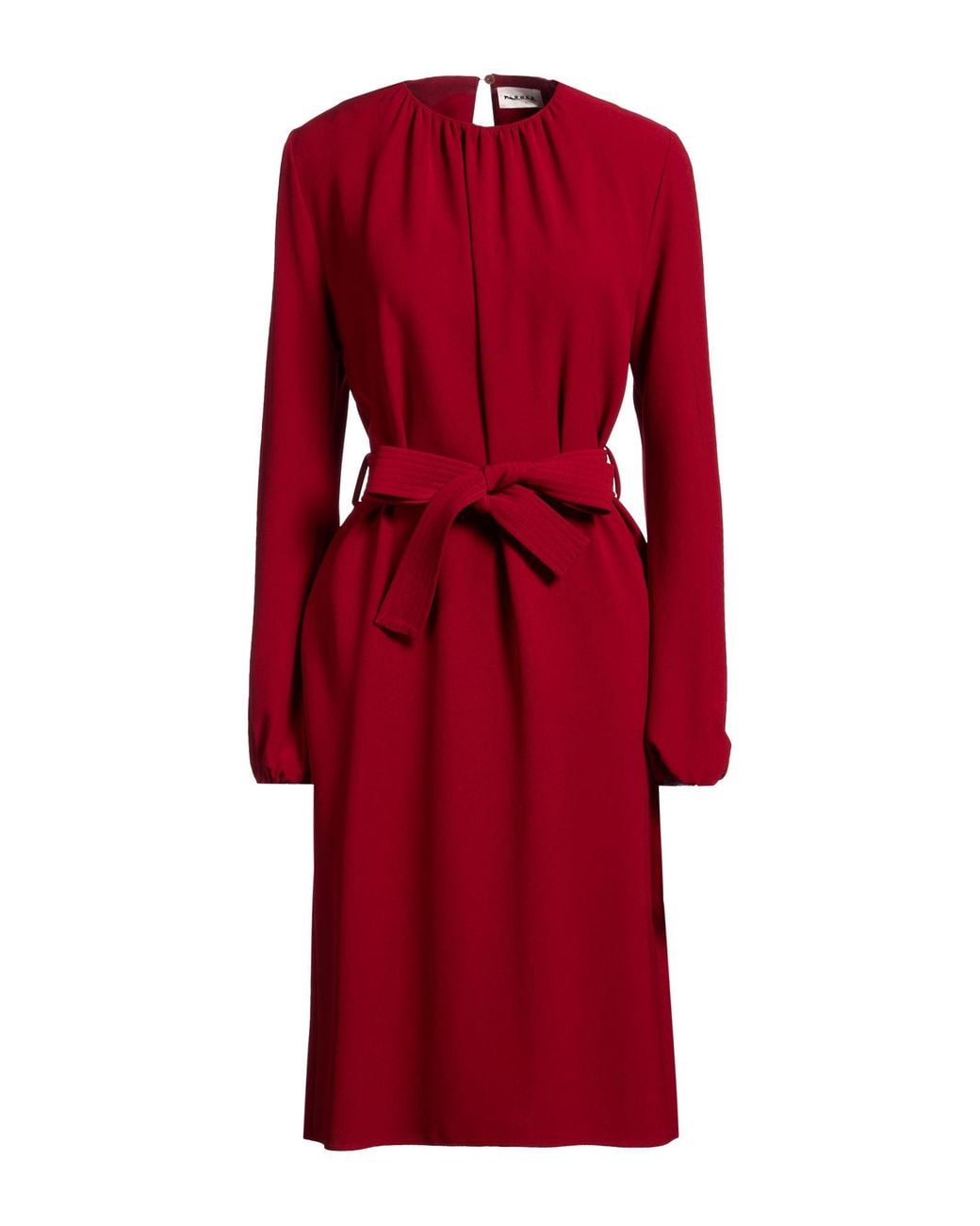 P.A.R.O.S.H. Red P.A.R.O..H. Midi Dress