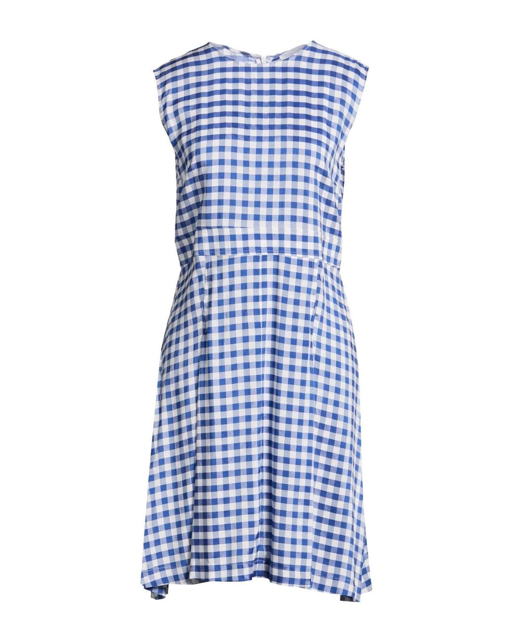 Douuod Blue Mini Dress Viscose