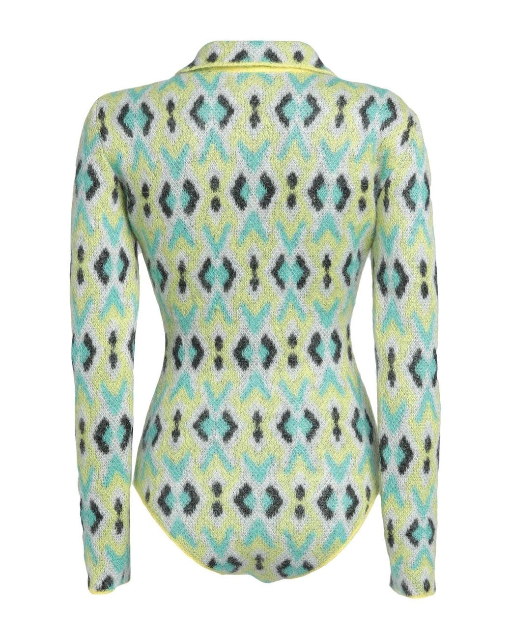 Emilio Pucci Green Bodysuit