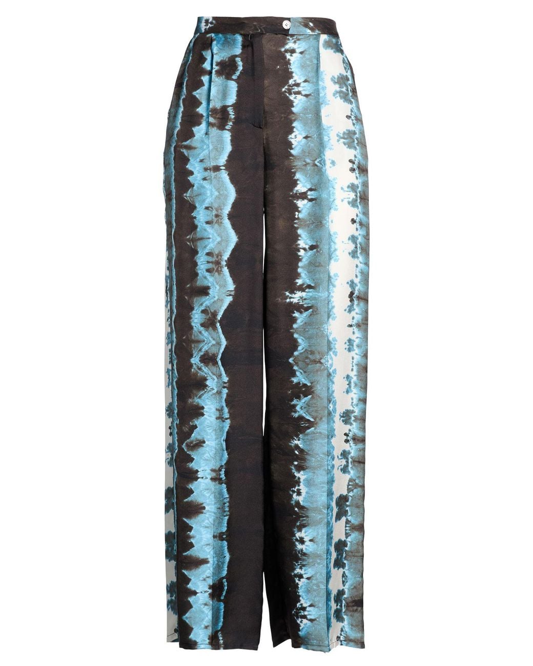 Beatrice B. Blue Dark Pants Silk