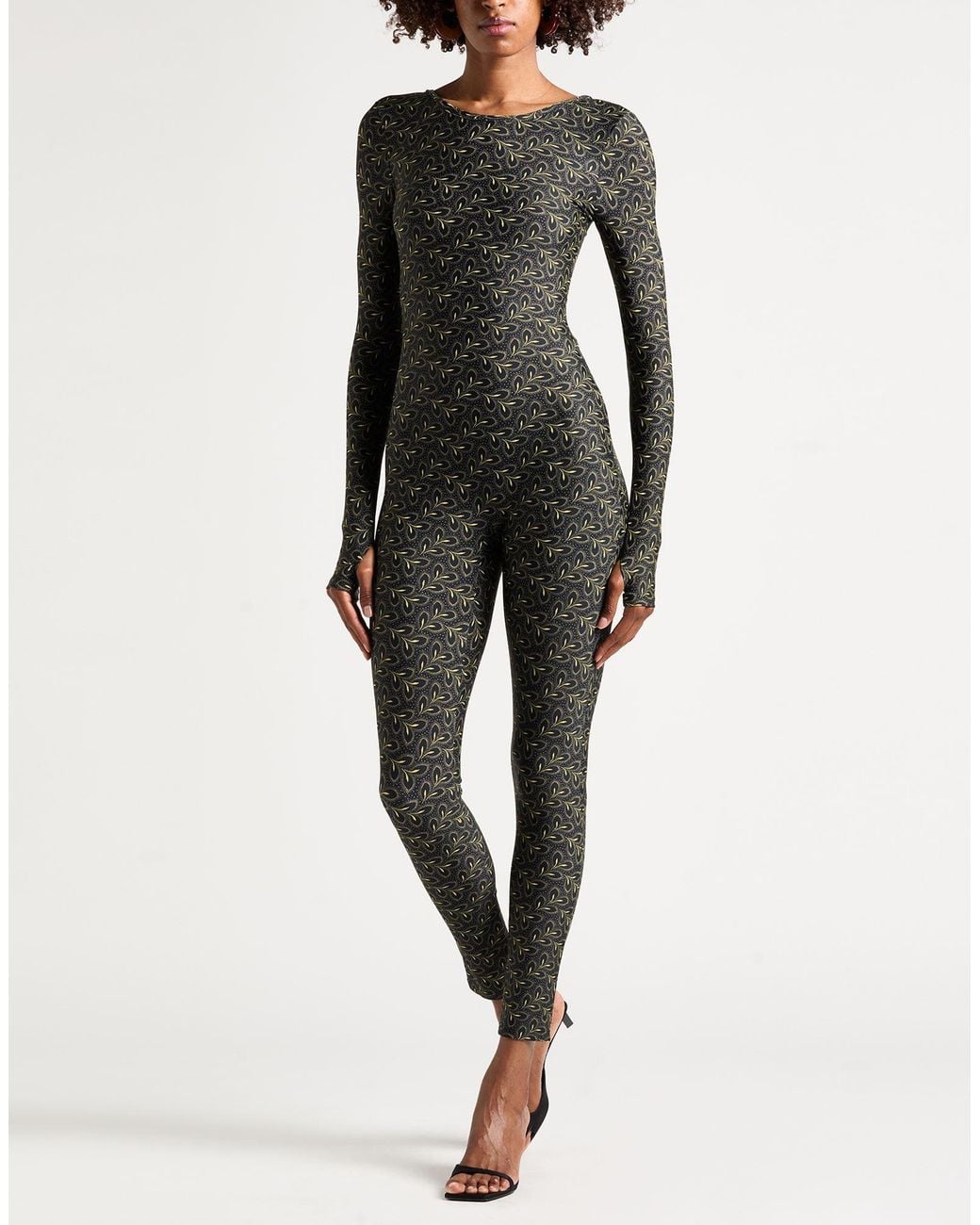 Kristina Ti Black Jumpsuit Polyamide, Rubber