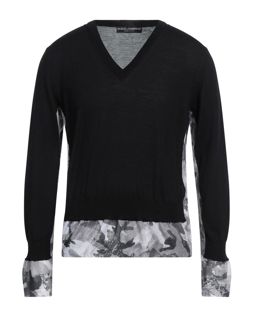Pullover di Dolce & Gabbana in Black da Uomo