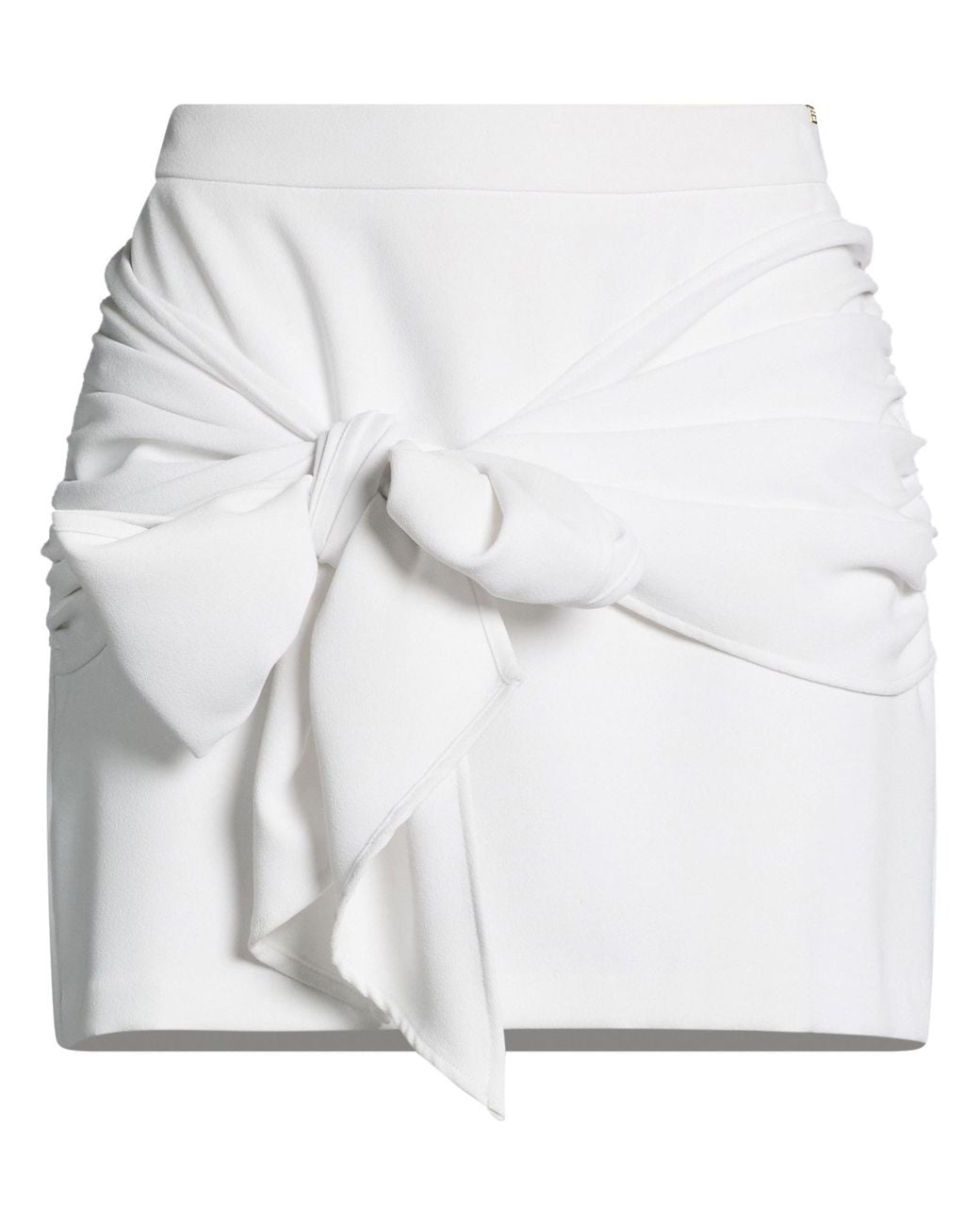 Elisabetta Franchi White Mini Skirt