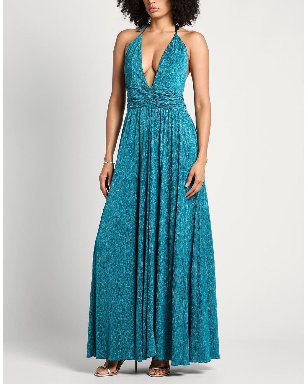 SILENCE LIMITED Blue Maxi Dress