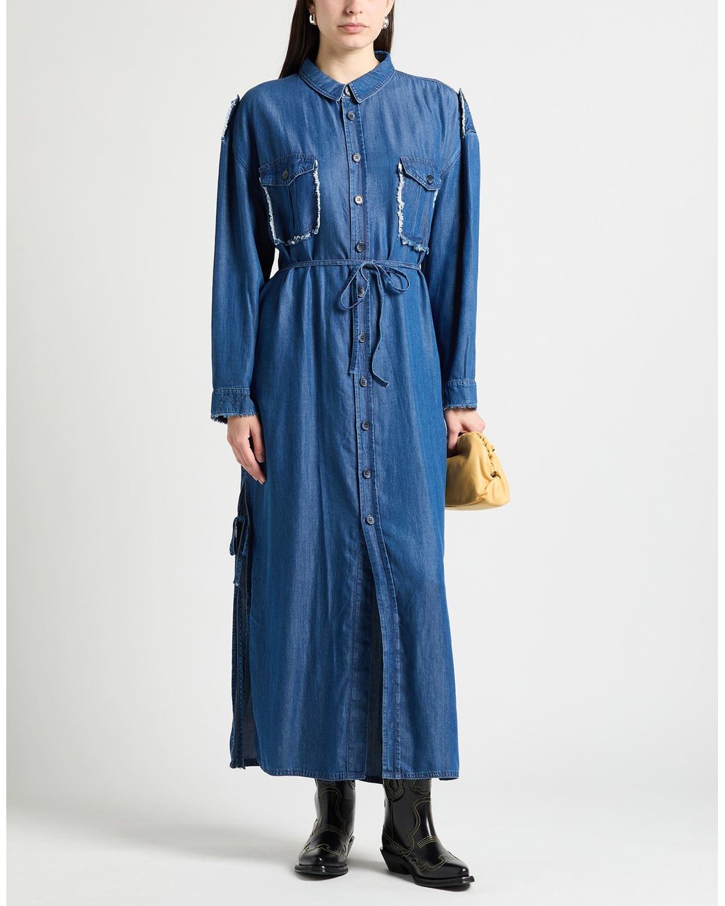 Max & Moi Blue Maxi Dress