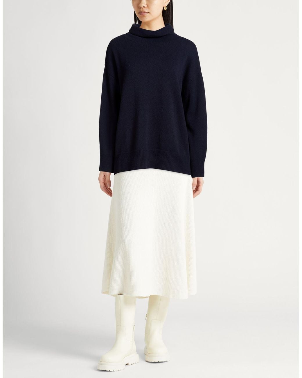 Aspesi Blue Turtleneck