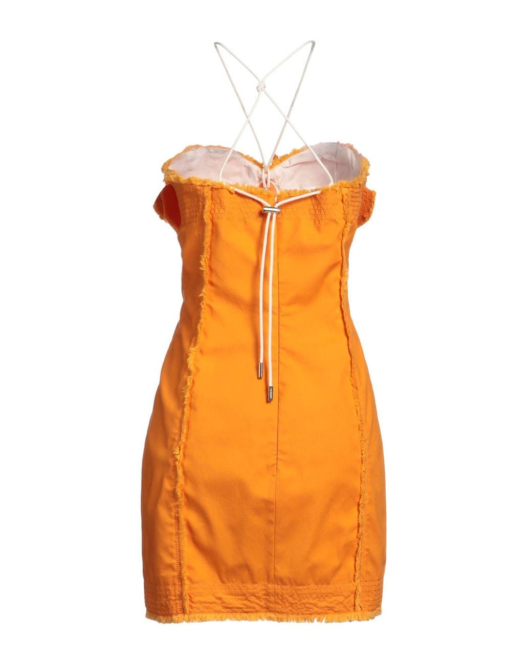 Jacquemus Orange Mini Dress