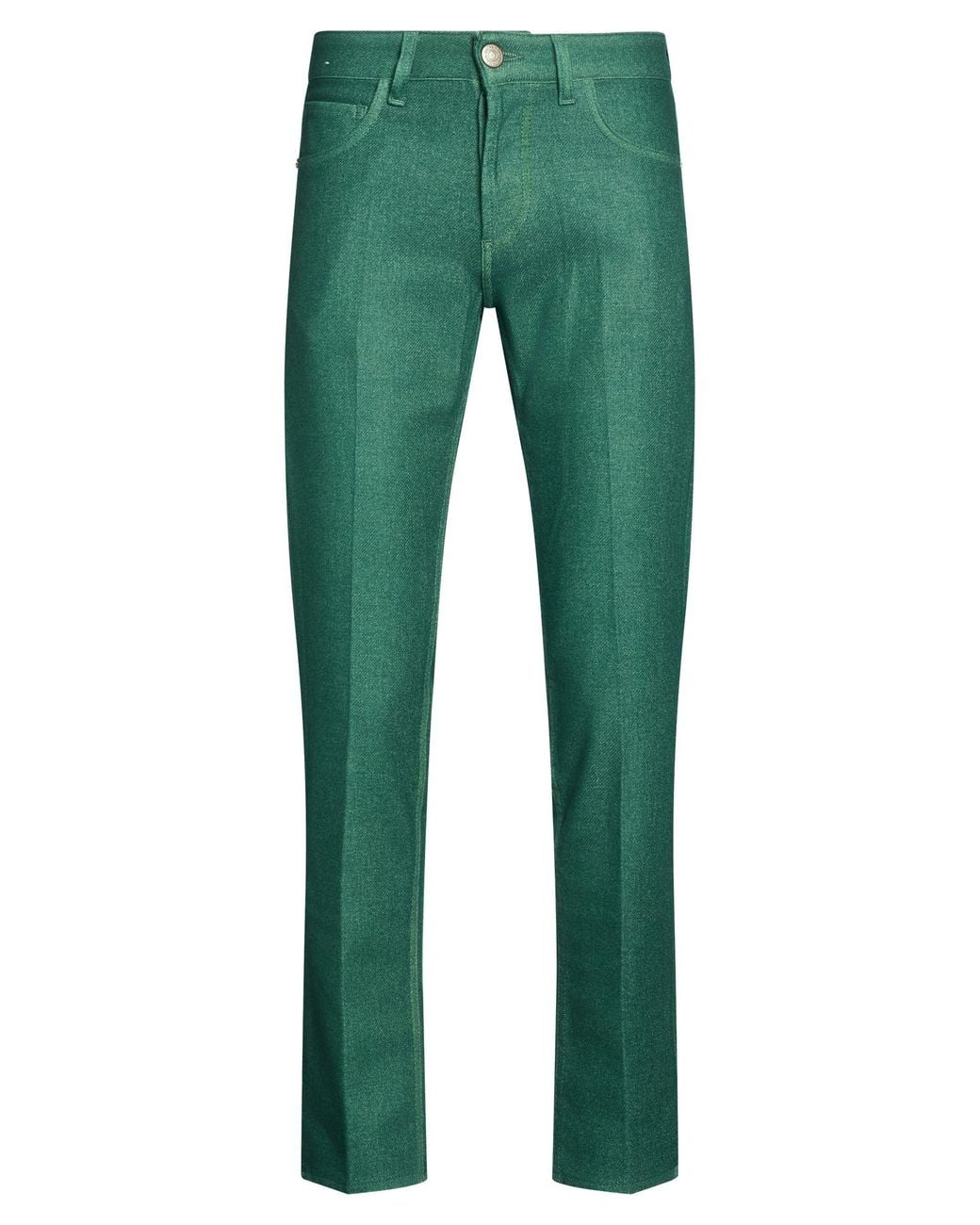 Entre Amis Green Pants for men