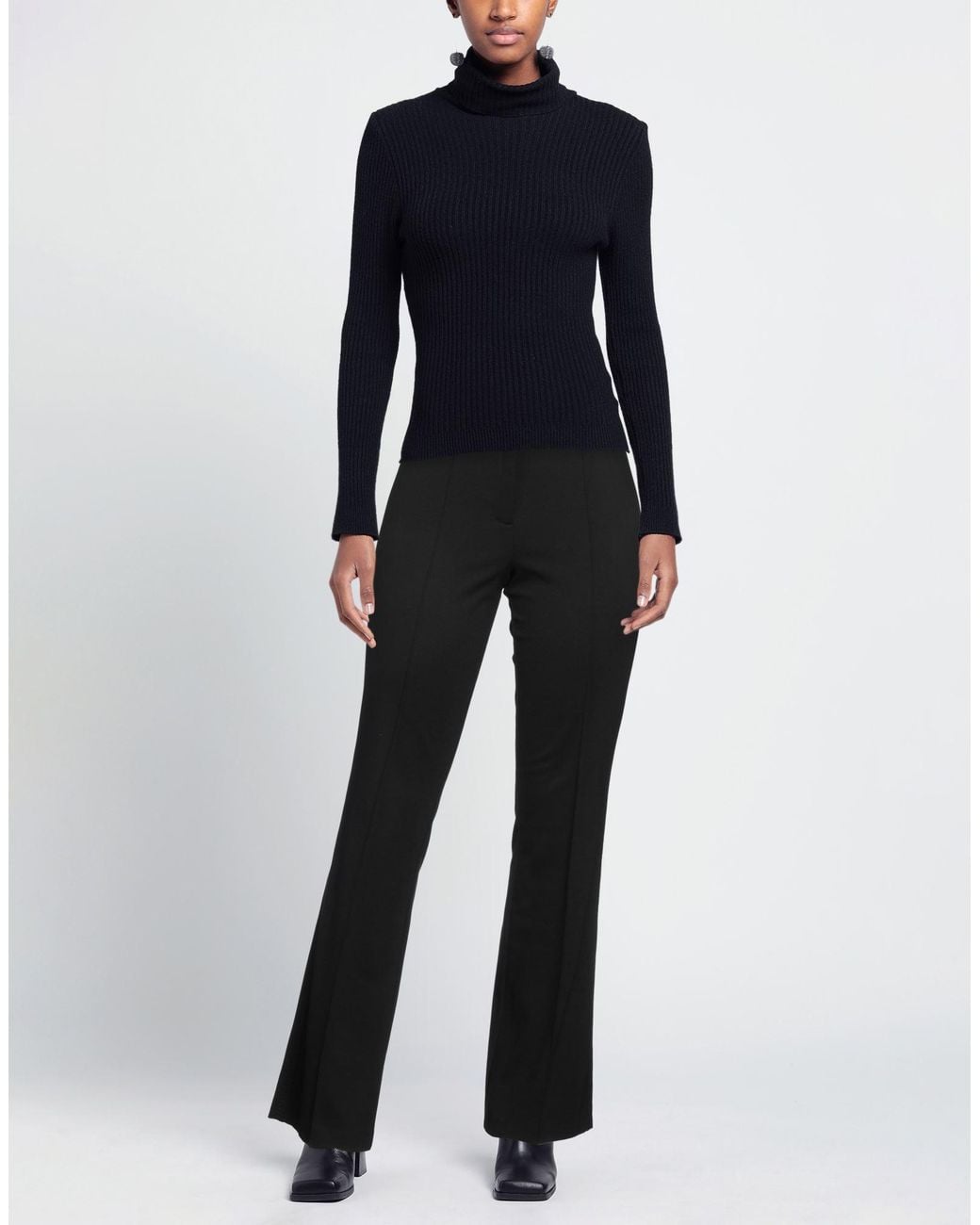 Cambio Black Pants Viscose, Polyamide, Elastane