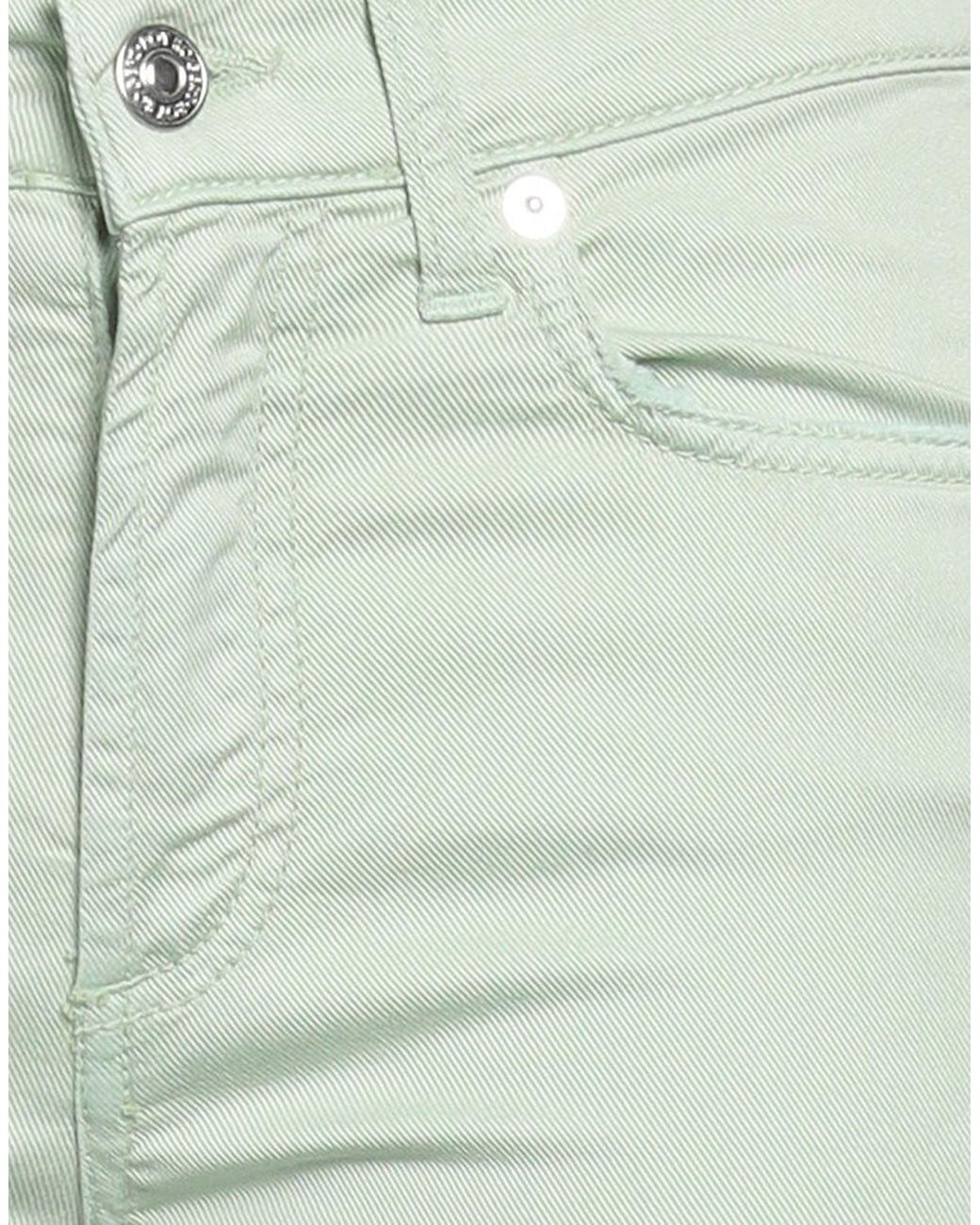 Roy Rogers Green Pants Cotton, Lyocell, Elastane