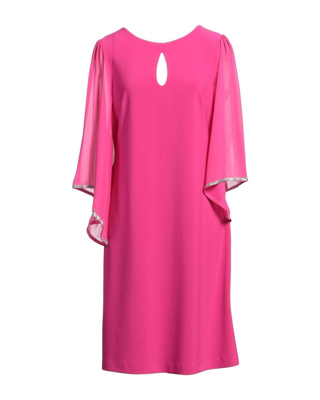 Joseph Ribkoff Pink Signature Midi Dress Polyester, Elastane