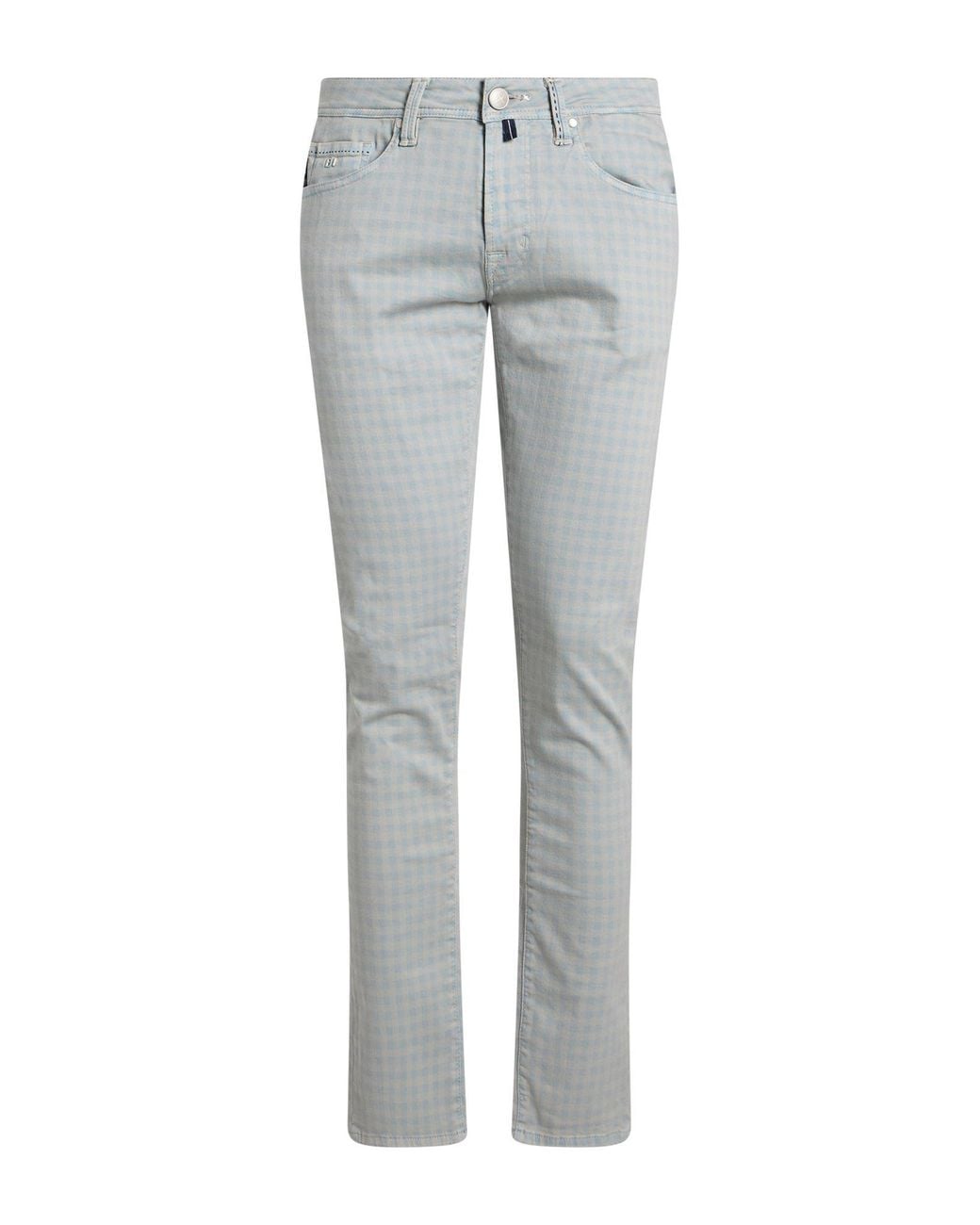 Tramarossa Gray Pants Cotton, Polyester, Elastane for men