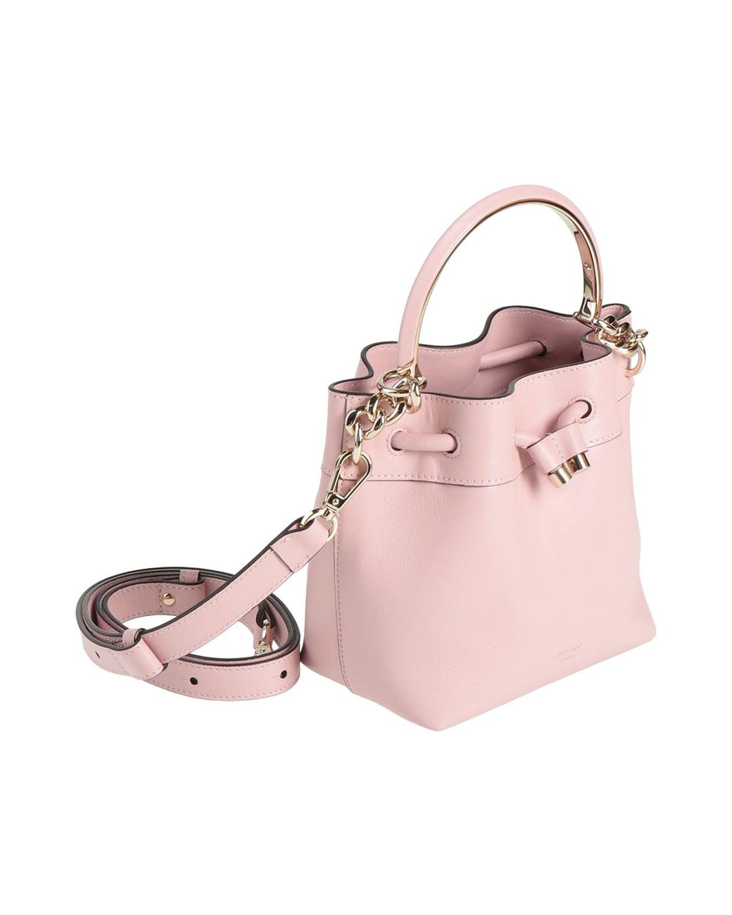 Jimmy Choo Pink Handbag Leather