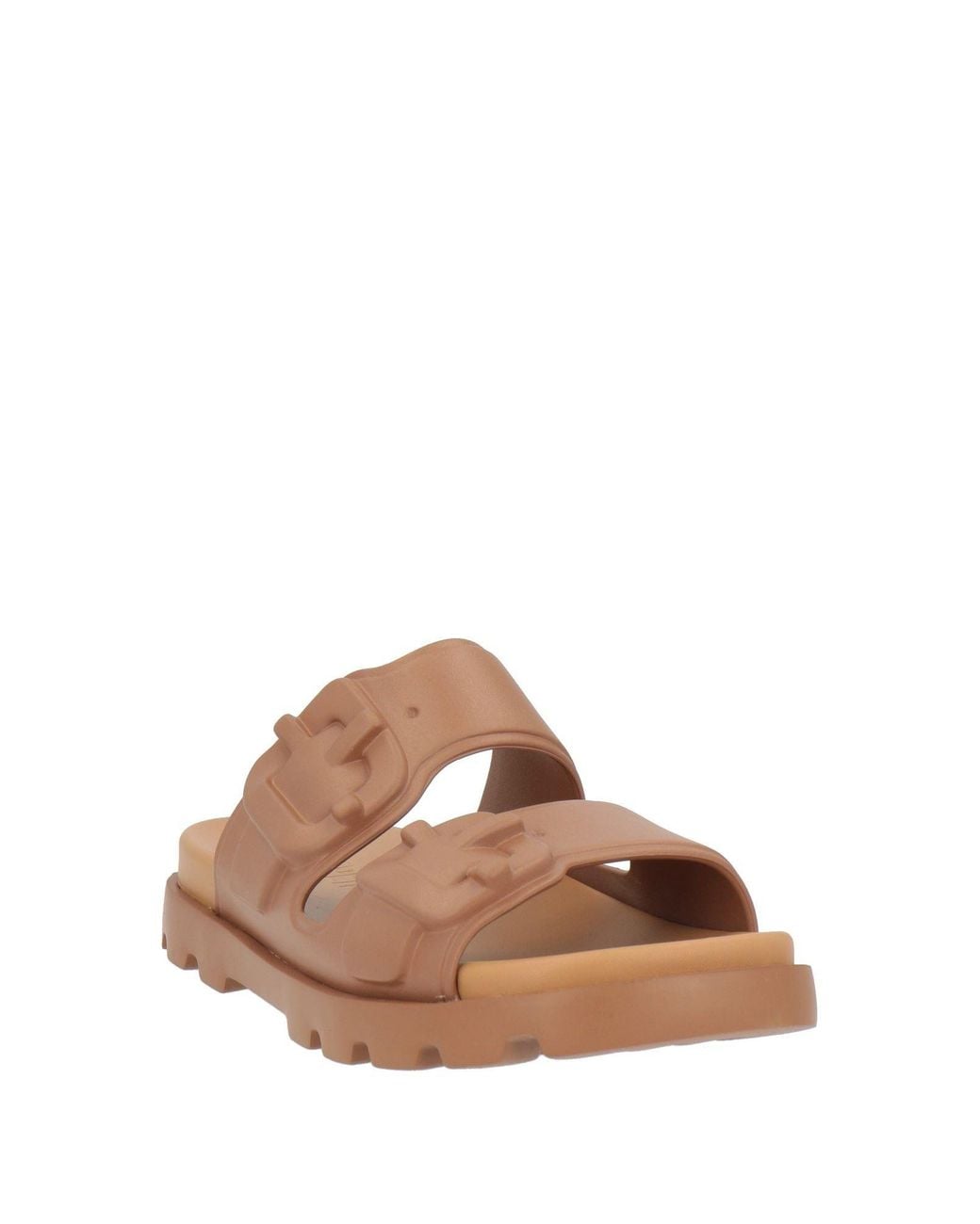 Camper Brown Camel Sandals Rubber for men