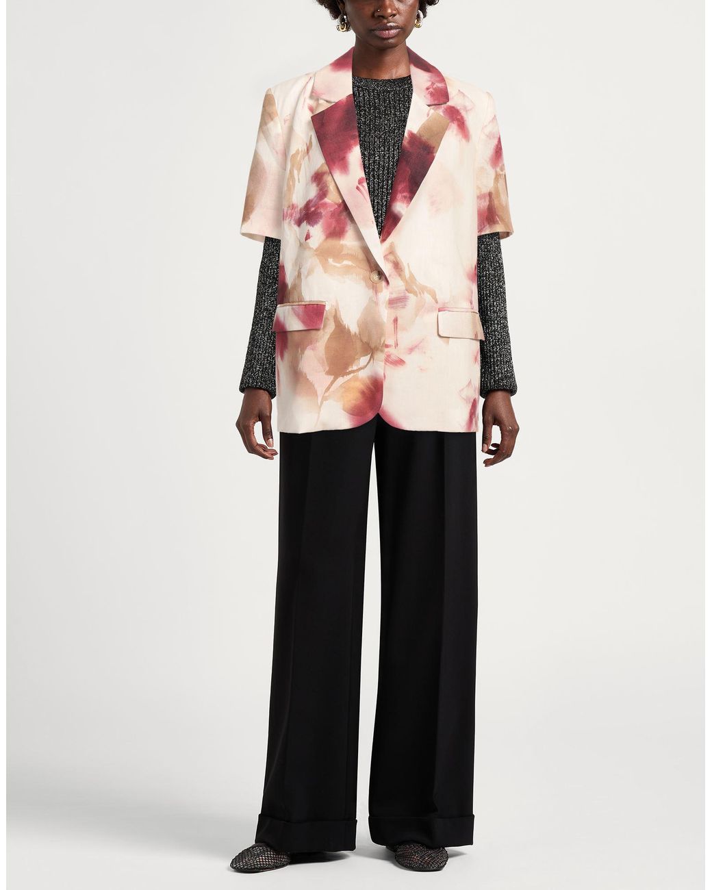 ViCOLO Pink Blazer Polyester