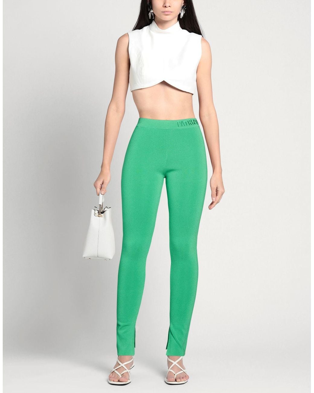 Patrizia Pepe Green Leggings