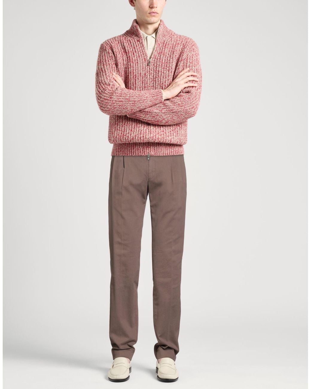 Incotex Brown Pants for men