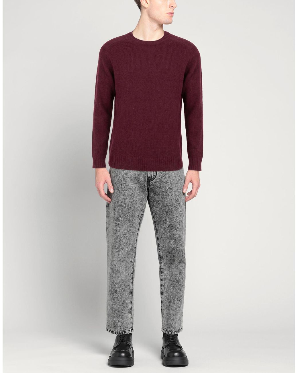 FILIPPO DE LAURENTIIS Red Jumper for men