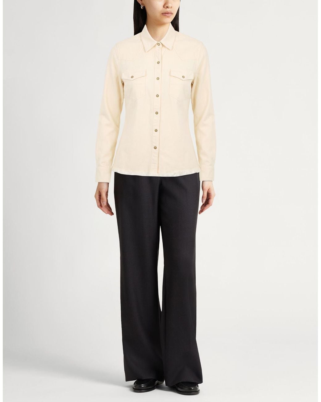 Eleventy Natural Shirt Cotton