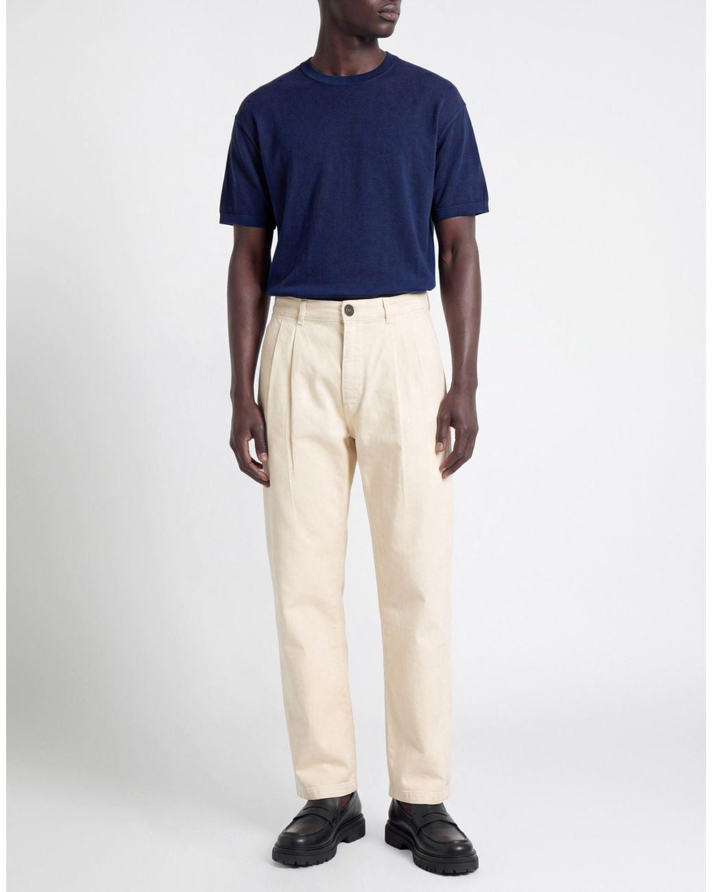 Imperial Natural Pants Cotton, Elastane for men