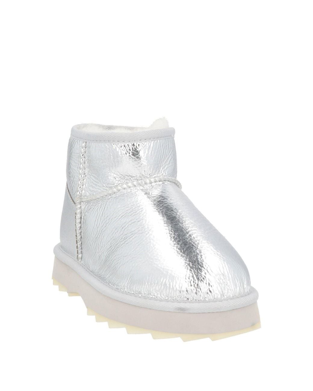EMU White Ankle Boots