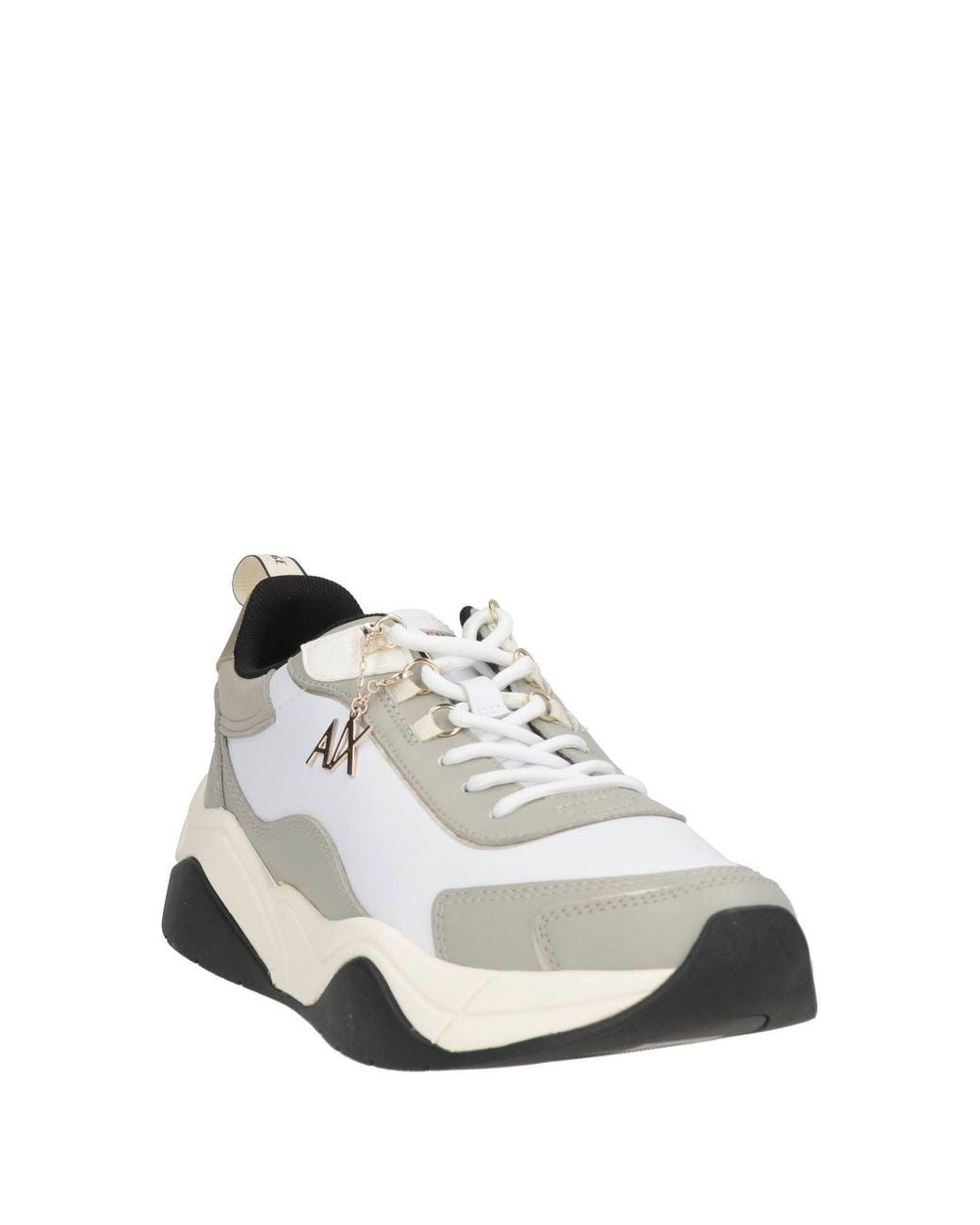 ARMANI EXCHANGE White Sneakers Leather