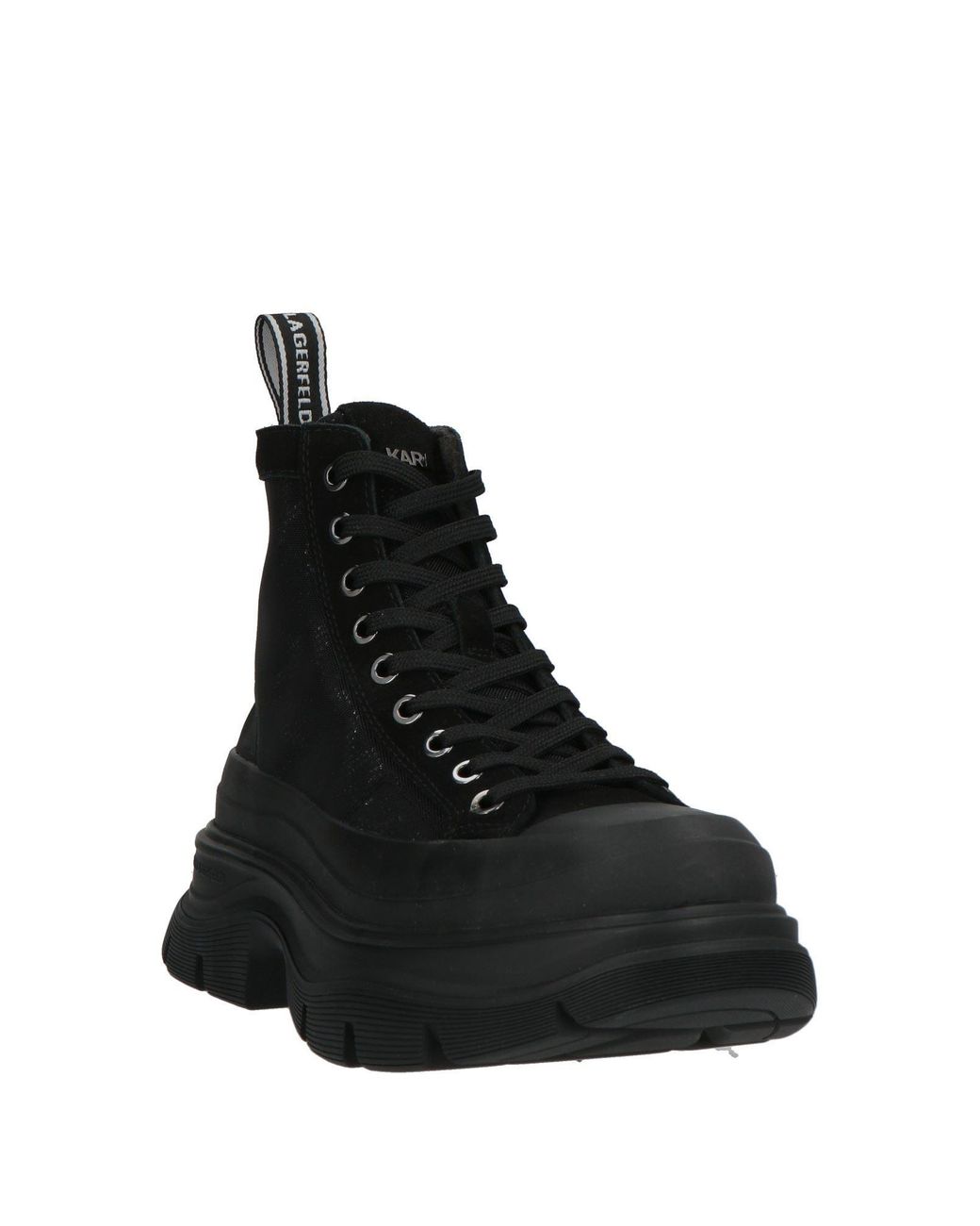 Karl Lagerfeld Black Ankle Boots
